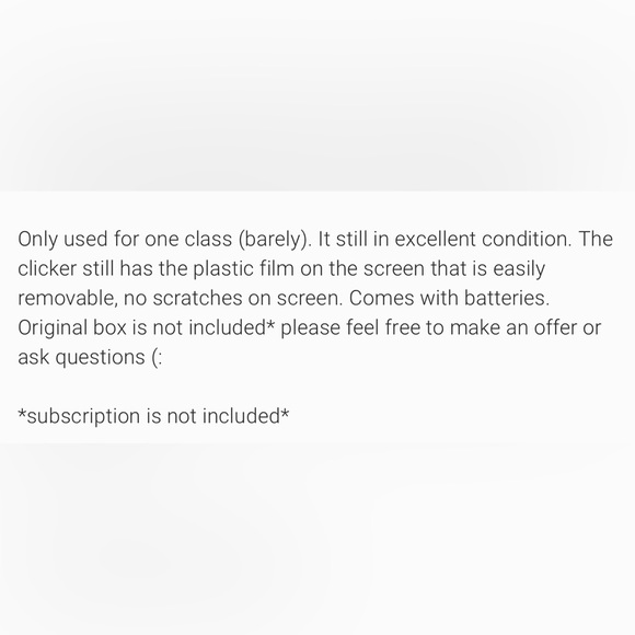 Turning Technologies QT2 response device student education college learning - Picture 4 of 5